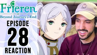 FRIEREN Episode 28 Reaction  QUICK GOODBYES [upl. by Lama811]