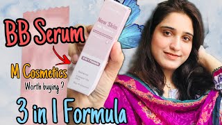 BB Serum M Cosmetics Detail Review Komali12 merium pervaiz Natashawaqas \kainat faisal [upl. by Einyaj]