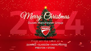 Merry Christmas from Ducati Manchester Group [upl. by Ateekram3]