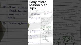 Microteaching lesson plan II Science II Life Science II Skill of BlackBoard Writingbed lessonplan [upl. by Atekihs]