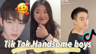 Reaction tik tok handsome boy in china 💕 [upl. by Durant]