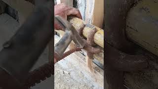 Reinforcement process of fasteners for board walls [upl. by Nadabas]