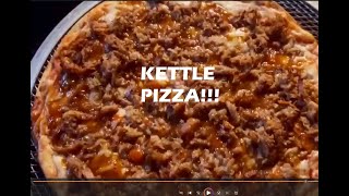 Kettle Pizza  Make great pizza on your Weber Kettle with FireDial [upl. by Ceporah]