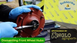 117 Ferguson TED20  Stripping Front Wheel Hubs  with Anglo Agriparts [upl. by Aivekahs]