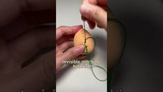 Invisible stitching tutorial 🥰manufacturing dresstells amazonfinds hacks handsewing tricks [upl. by Ronoc]