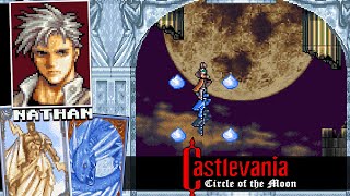 GBA CASTLEVANIA  Circle of the Moon  21  quotROC WINGquot Exploration [upl. by Tomasine]