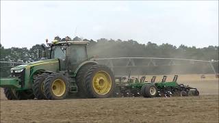 8370R PULLING AN UNVERFERTH RIPPER STRIPPER SCOTT FARMS 2018 COTTON STRIP TILLAGE PT2 [upl. by Eittik]