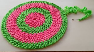 Super Beautiful Doormat Idea  Paydan Banane ka Tarika  Doormat Making At Home  Craft With Priya [upl. by Eneja]