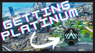 GETTING PLATINUM The Grind to Diamond  Apex Legends [upl. by Nicks]