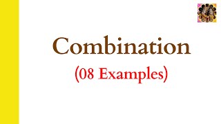 Combination  Combinations Examples  Combination discretemathematics [upl. by Rayle37]