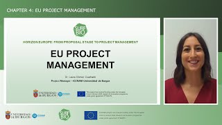 Chapter 4 EU Project Management Horizon Europe [upl. by Aspia754]