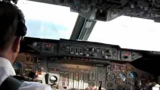 boeing 747300 cockpit [upl. by Nawyt]