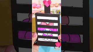 DIY Magic Cartoon Craftdiy cartoon miniature schoolcraft easycraft shorts papercrafts how [upl. by Issy]