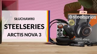 Słuchawki SteelSeries Arctis Nova 3 – dane techniczne – RTV EURO AGD [upl. by Georgette]