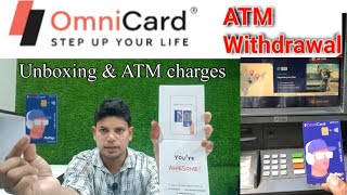 OmniCard ATM Withdrawal charges or inboxing  cashwithoutbankaccount [upl. by Sylirama]