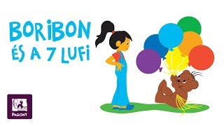 Boribon és a 7 lufi  Boribonmesék [upl. by Conyers]