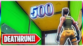 The Super Easy 500 LEVEL Default Deathrun Fortnite Creative Mode [upl. by Drexler]