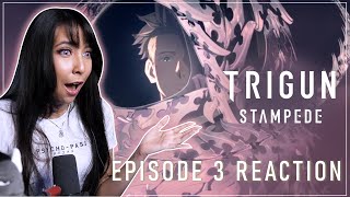 IT WENT SO HARD  Trigun Stampede Episode 3 Reaction [upl. by Aloel]