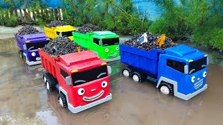 Mobil Truk Tronton Panjang Penuh Mobil Mobilan Rc Excavator Truk Oleng Mobil Balap Kereta Api [upl. by Jandel]