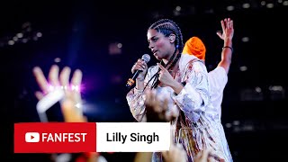 Lilly Singh  YouTube FanFest Mumbai 2019 [upl. by Neelrak49]