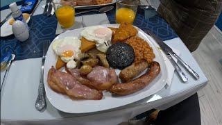 Monster Breakfast By The Seaside Bed And Breakfast Hotel Blackpool [upl. by Battista]