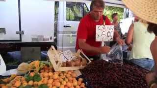 Sinalunga market in Tuscany [upl. by Shore]