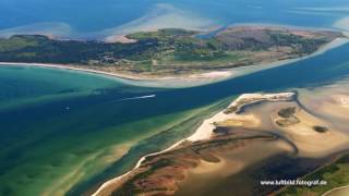 Hiddensee faszinierend aus der Luft fotografiert [upl. by Ahcas]