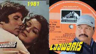 KahePaisePe🎵 Kishor Kumar📽️ Laawaris 1981📀 Vinyl LP Record Album [upl. by Benoit]