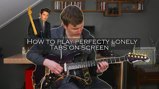 perfectly lonely John Mayer guitar lesson WITH TABS [upl. by Leilah]