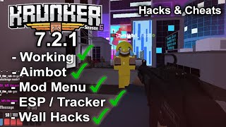 Krunkerio 721 Free Hacks amp Cheats WORKING [upl. by Hesler438]