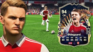 94 TOTS ODEGAARD SBC PLAYER REVIEW  EA FC 24 ULTIMATE TEAM [upl. by Susette]