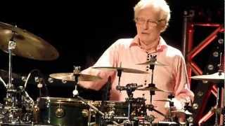 Ginger Baker Cream  Drum Clinic at Rye International Jazz Festiv [upl. by Ursulina760]