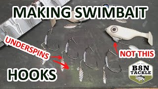 Making Swimbait Hooks DOIT SMB3LMTD [upl. by Natam]