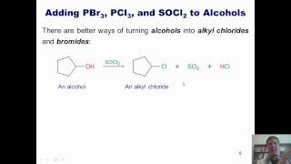 Chapter 10 – Substitution reactions of alcohols and ethers Part 1 of 5 [upl. by Attenrad847]