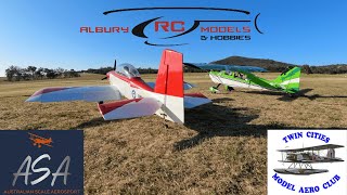 Australian Scale Aerosport Comp at Twin Cities Model Aero Club [upl. by Dorie536]