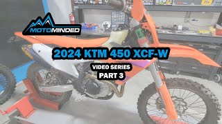 2024 KTM XCFW part 3 [upl. by Neelie946]