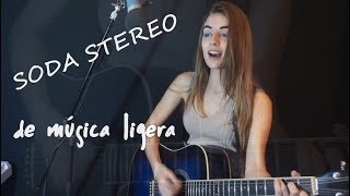 Soda Stereo  De música ligera  LIVE  Cover by Aries subtitles [upl. by Eintirb]