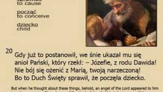 Ewangelia według świętego Mateusza  1 Narodziny Jezusa [upl. by Prima977]