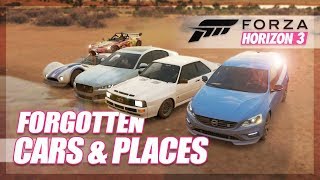 Forza Horizon 3  We Revive Forgotten Cars amp Places [upl. by Kcirddec]