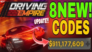 NEWALL WORKING DRIVING EMPIRE🎁CODES OCT 2024  DRIVING EMPIRE🎁CODE  DRIVING EMPIRE [upl. by Fidellas]