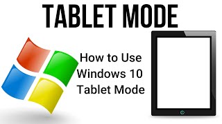 How to Enable or Disable Tablet Mode in Windows 10 💻🛠️👨‍💻 [upl. by Marty]