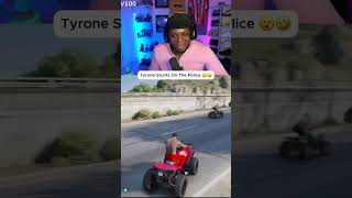 Tyrone Stunts On The Police 😮🤣 [upl. by Idelle]