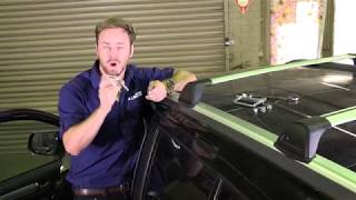 How to install a side Awning to a crossbar [upl. by Drawyah]