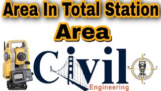 Area In Total Station [upl. by Elie]