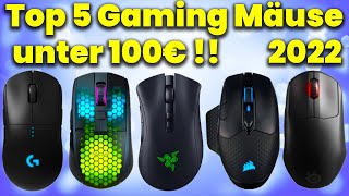 Gaming Maus 2022 🎮🖱️ Die besten Gaming Mäuse unter 100€ [upl. by Stickney]