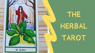 The Herbal Tarot Unboxing  FlipThrough tarot unboxing tarotdeck [upl. by Eynahpets385]