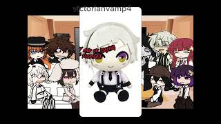 BSD reacts to THEIR FANDOM ll bsd ll gacha reaction ll wip 1 ll [upl. by Darrin]