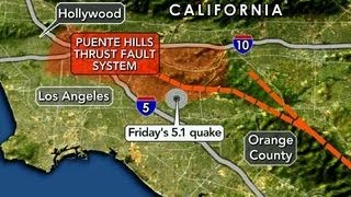 Littleknown Calif fault could pose bigger danger than San Andreas [upl. by Animrac656]