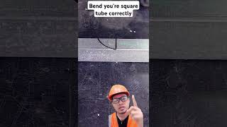 weld tips for bend square tube weldingtricks satisfying welding weldertips [upl. by Hsu329]