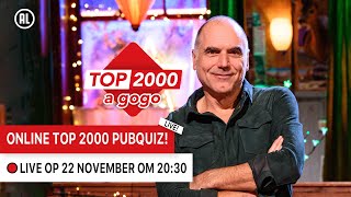 De Top 2000 Pubquiz  22 november vanaf 2030 uur [upl. by Ewolram]